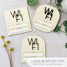 Load image into Gallery viewer, WiFi Board Bundle 3D and Engraved | SVG Laser Cut File
