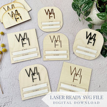 Load image into Gallery viewer, WiFi Board Bundle 3D and Engraved | SVG Laser Cut File
